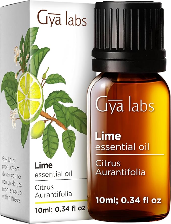 100% Pure Lime Essential Oil by GyaLabs
