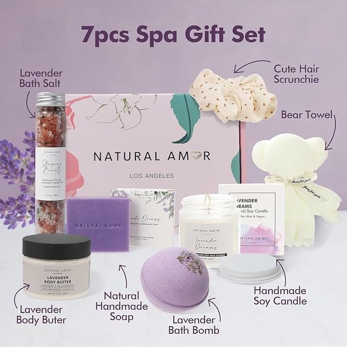 Natural Amor Lavender Spa Gifts - Image 2