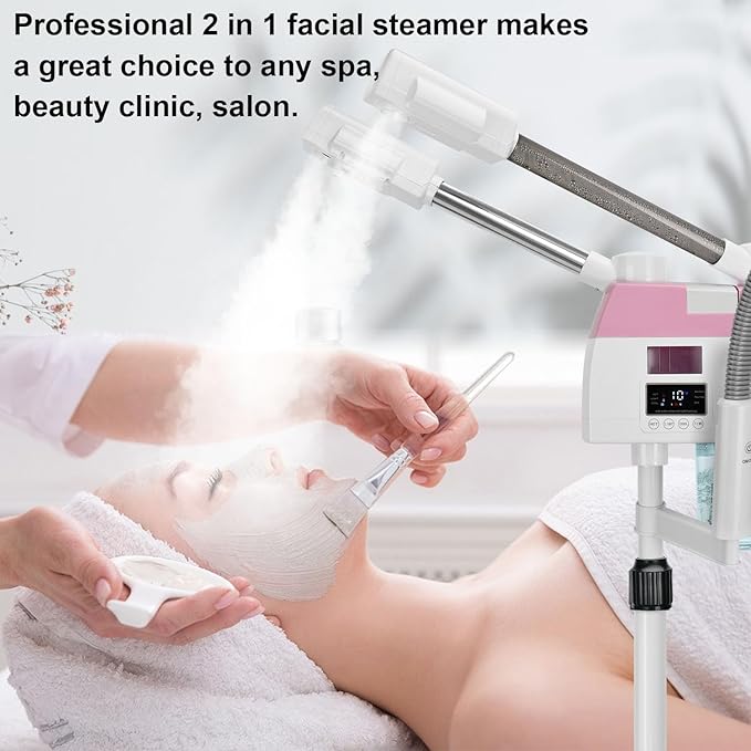 Professional Facial Steamer, 3 in 1 Facial Steamer - Image 8
