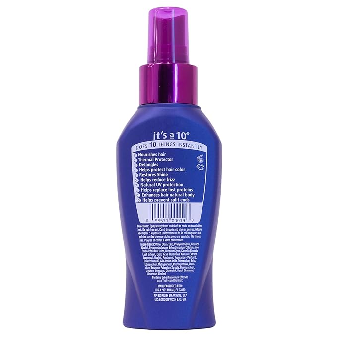 It's a 10 Haircare Miracle Leave-In Product, 4 fl. oz. - Image 2