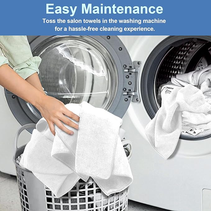 UNIMADE 48 Pack Hand Towels Set - Image 5
