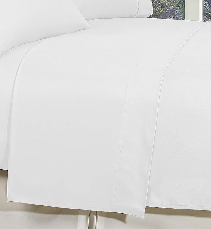 Elegant Comfort Premium Hotel Quality 1-Piece Flat Sheet, Luxury and Softest - Image 4