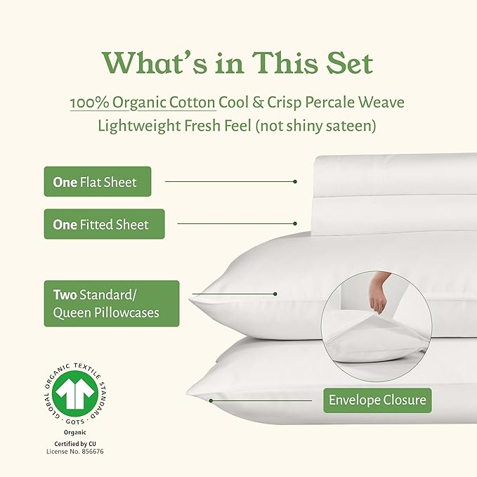 California Design Den Full Size Bed Sheets Set - Image 4
