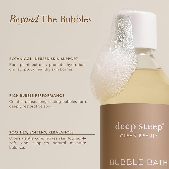 Deep Steep Bubble Bath, Passion Fruit Guava, 10 oz – Soothing Soak - Image 5