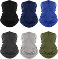 Fuinloth Neck Gaiter, 6 Pack Cooling UV Protection Bandana Face Mask Gator Scarf by fuinloth