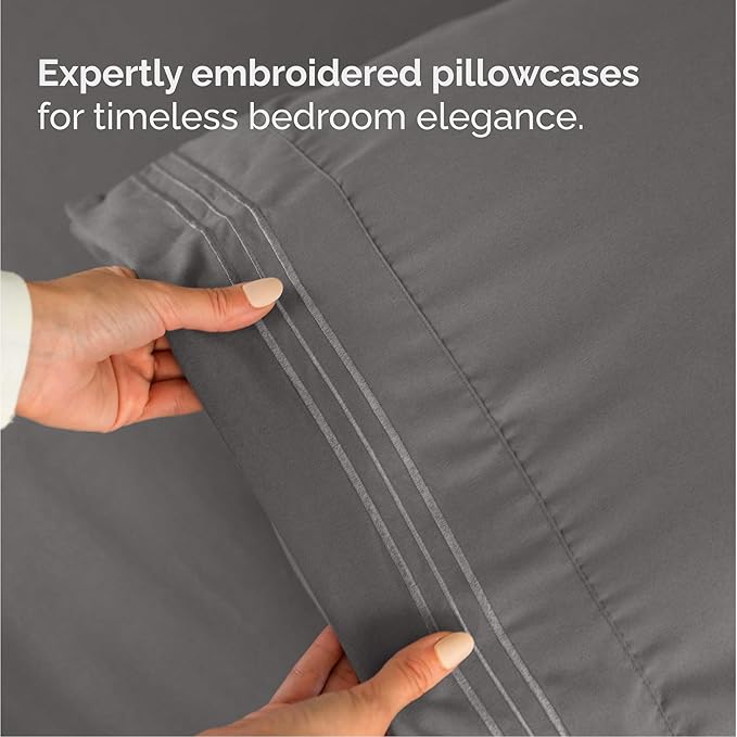 Cal King Size 4 Piece Sheet Set - Image 6