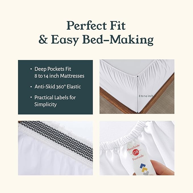 California Design Den 2-Pack Twin Sheets Set - Image 5