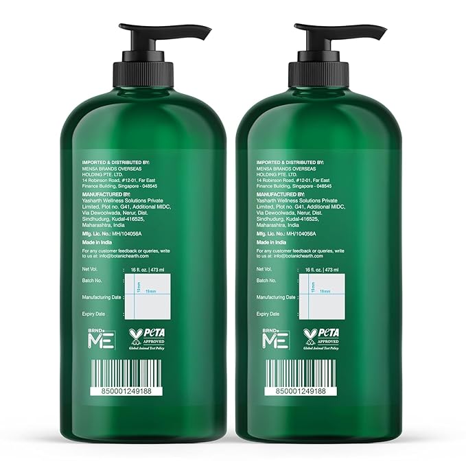 Botanic Hearth Tea Tree Body Wash 16 fl oz Natural Antifungal & Odor Control - Image 8