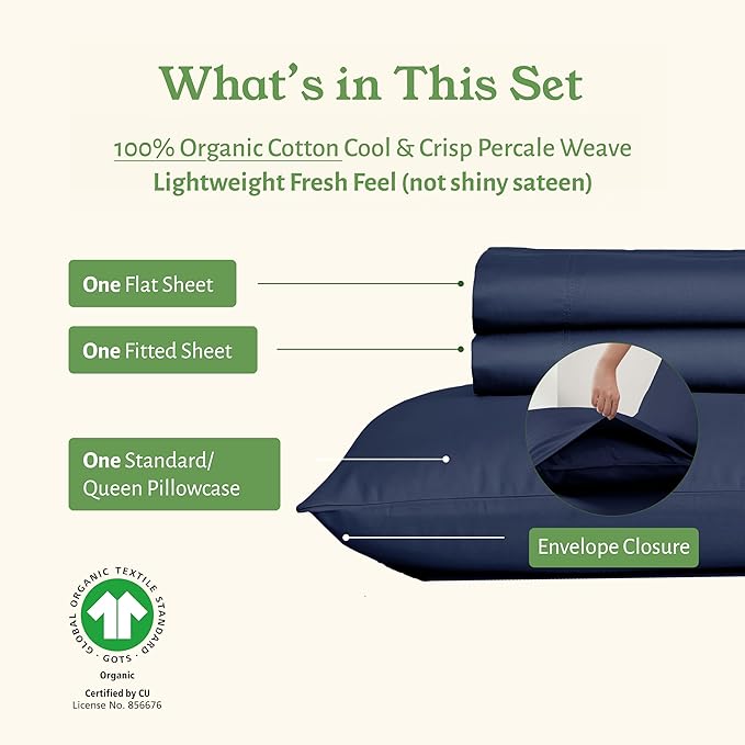 California Design Den Twin Bed Sheet Set - Image 4