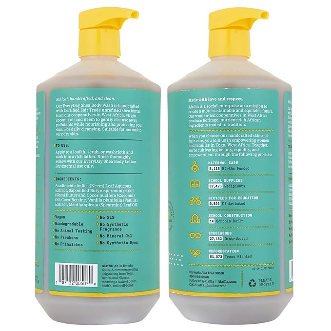 Alaffia EveryDay Shea Body Wash - Image 2