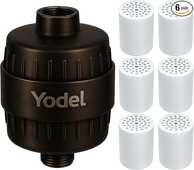 Yodel Oil Rubbed Bronze Shower Filter by Yodel