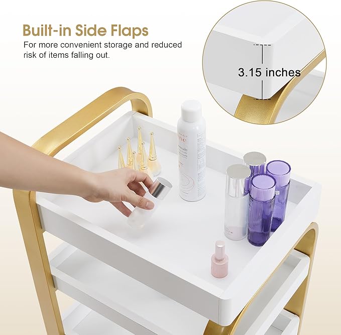 BarberPub Salon Storage Trolley - Image 4
