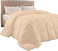 Utopia Bedding Twin Comforter Duvet Insert, Quilted Beige Comforter by UTOPIABEDDING