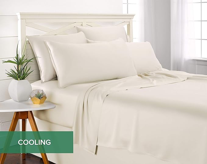 King Pillowcases by Pure Bamboo, Genuine 100% Organic Viscose Derived from - Image 5