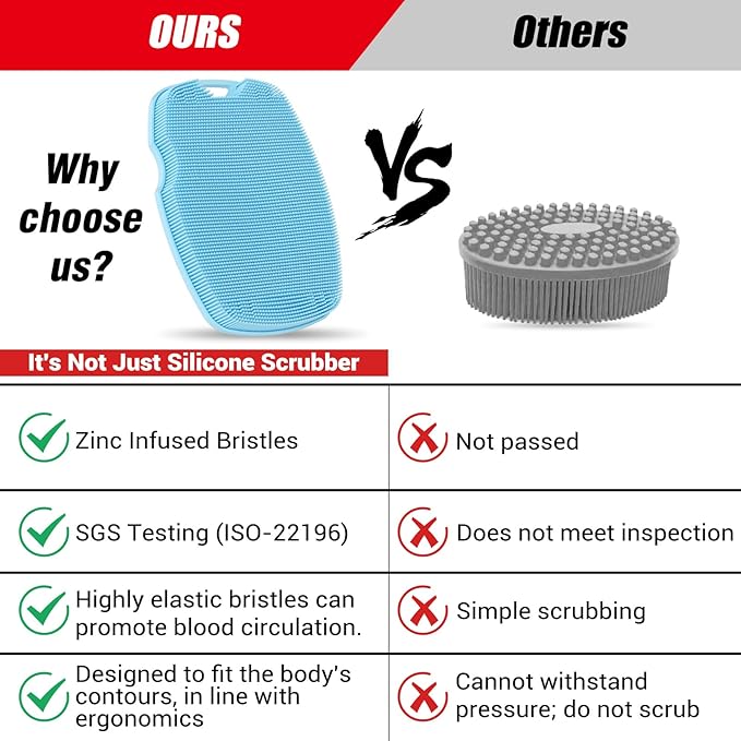 Canroom Silicone Body Scrubber - Image 2