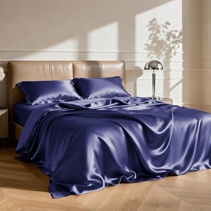 Love's cabin Full Size Satin Sheet Sets - Image 2