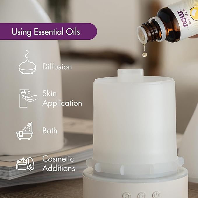 NOW Essential Oils, Grapefruit Oil, Sweet Citrus Aromatherapy Scent, Cold - Image 3