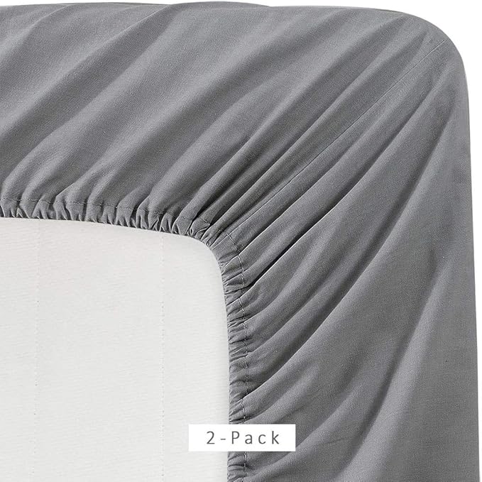 Ultra Soft Microfiber Queen Fitted Sheets – 1800 Thread Count, Wrinkle-Resistant - Image 2