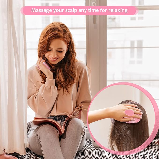 URTHEONE Scalp Massager Shampoo Brush, Soft Silicone Scrub Brush, Relax Scalp - Image 5