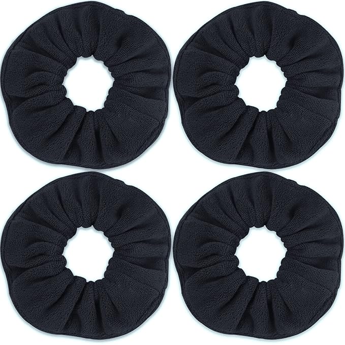 IVARYSS Super Towel Scrunchies for Drying Hair, Absorbent and Soft Microfiber by IVARYSS