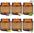 6-Pack Scented Candles for Home, 3.5 Oz Soy Wax Candles Gift Set by Unknown