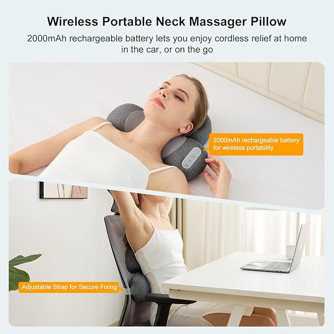 3-in-1 Neck Massager Pillow - Image 8