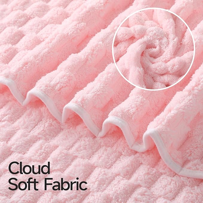 REDKISS Pink Microfiber Hair Towels - Image 8