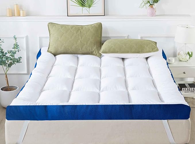 WhatsBedding 5 Inch King Mattress Topper - Image 8