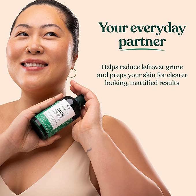 The Body Shop Tea Tree Skin Clearing Mattifying Toner – Purifying Vegan Facial - Image 5
