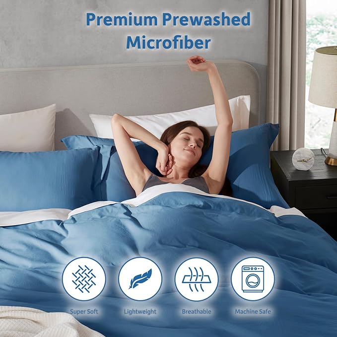 Nestl Blue Heaven Duvet Cover Full Size - Image 6