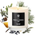 Lulu Candles | Fresh Morning Air | Luxury Scented Soy Jar Candle | Hand Poured by LULUCANDLES