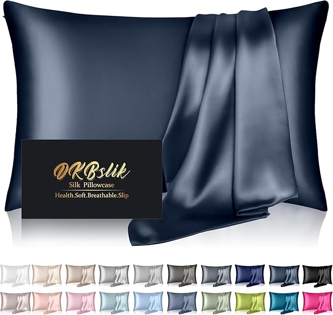 Mulberry Silk Pillow Cases Standard Size, Silk Pillowcase by HOME