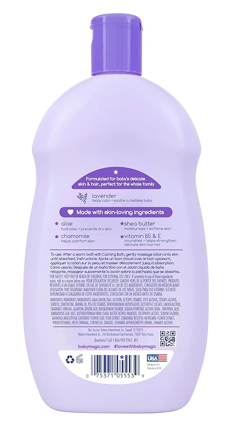 Baby Magic Calming Baby Bath, 16.5 Fl Oz - Image 2