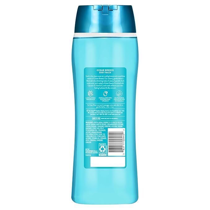 Suave Ocean Breeze Moisturizing Body Wash - Image 6