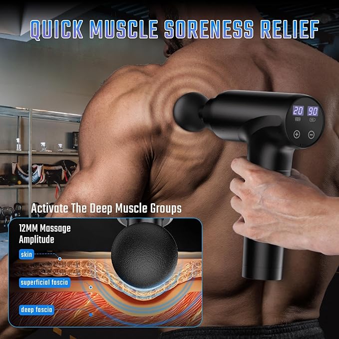 cotsoco Massage Gun Deep Tissue, Muscle Massage Gun - Image 6