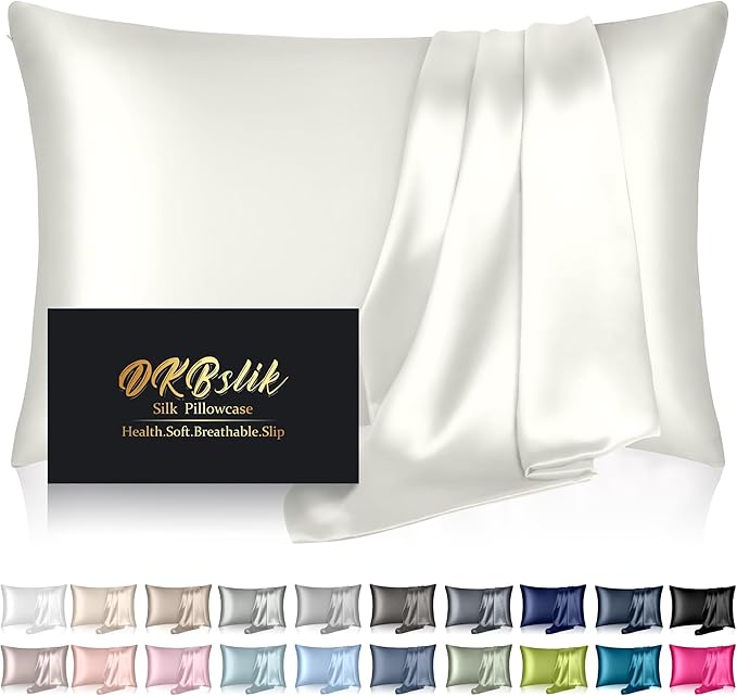 Mulberry Silk Pillow Cases Queen Size, Silk Pillowcase by HOME