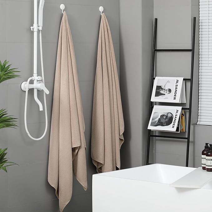 YTYC 29x59 Inch Bath Towels Set of 6 Large, Super Soft Absorbent Lint Free - Image 3