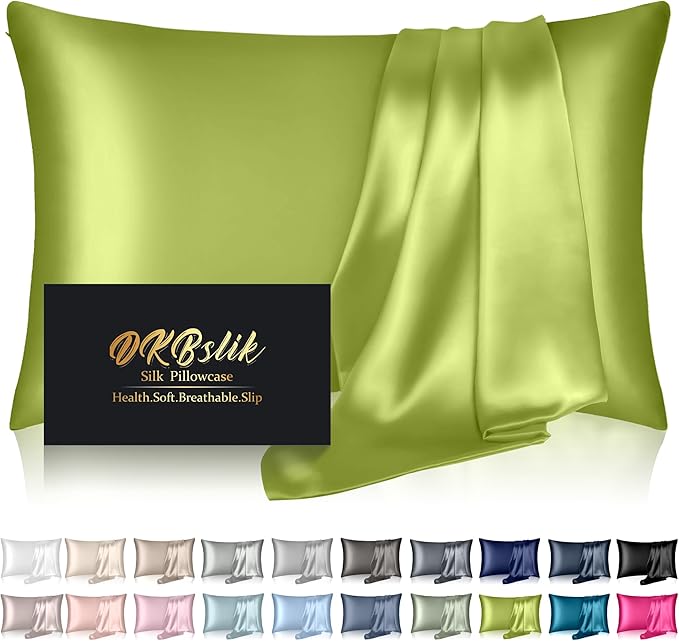 Mulberry Silk Pillow Cases King Size, Silk Pillowcase by HOME