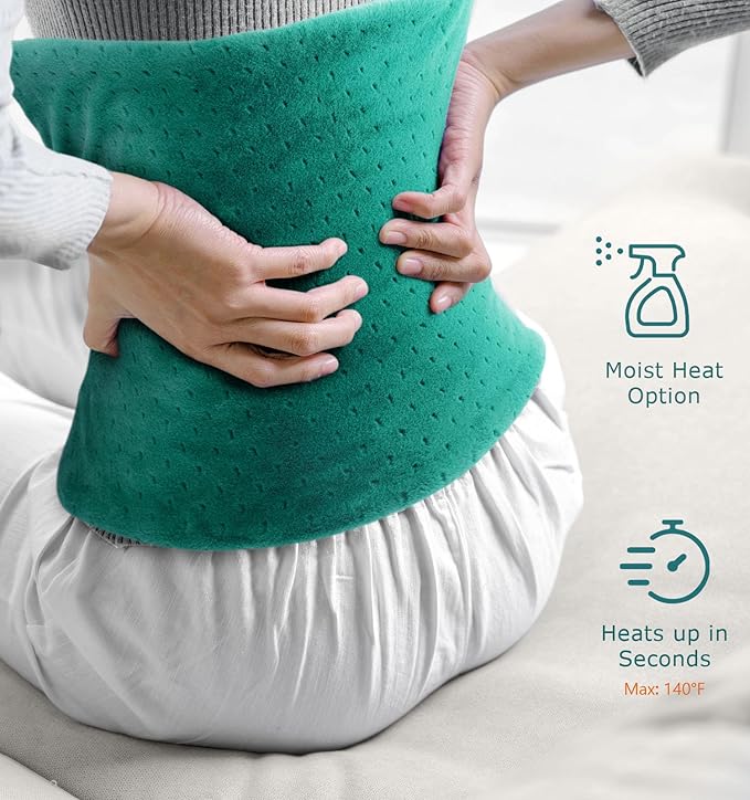 Mothers Day Gifts for Mom Her, Heating Pad for Back Pain & Cramps - Image 5