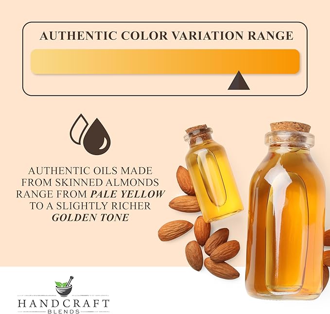 Handcraft Blends Sweet Almond Oil | 100% Pure and Natural | Bath & Body Oil | - Image 4