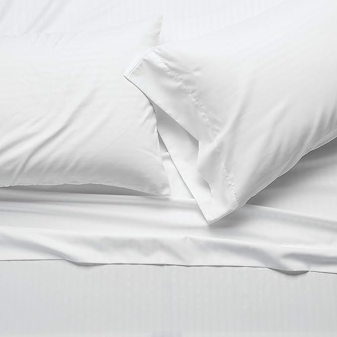 Amazon Basics Ultra-Soft, Breathable Microfiber 4-Piece Bed Sheet Set, - Image 3