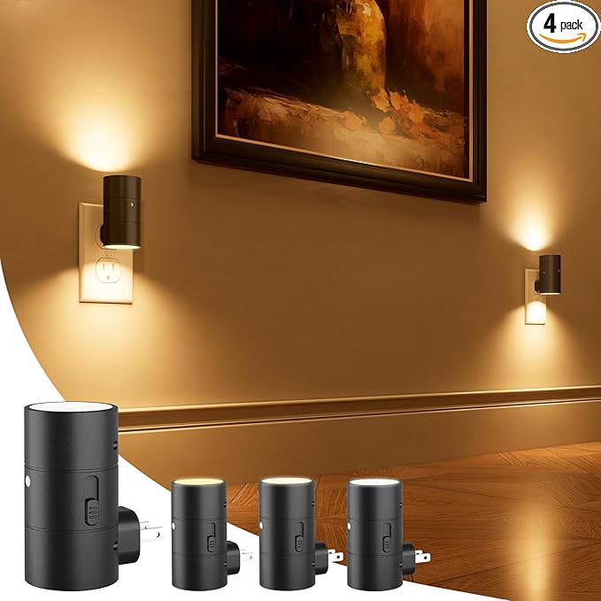 NIORSUN Night Lights Plug into Wall, Dimmable by NIORSUN