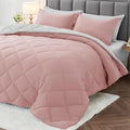 MUXHOMO 7 Pieces Oversized Queen Comforter Set, Reversible Bed in a Bag by MUXHOMO
