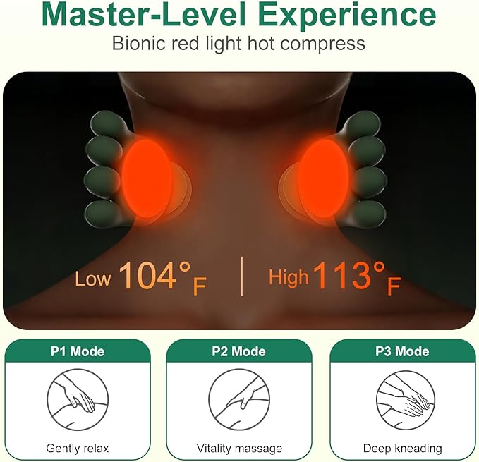 Human-Like Neck Massager with Heat - Image 4