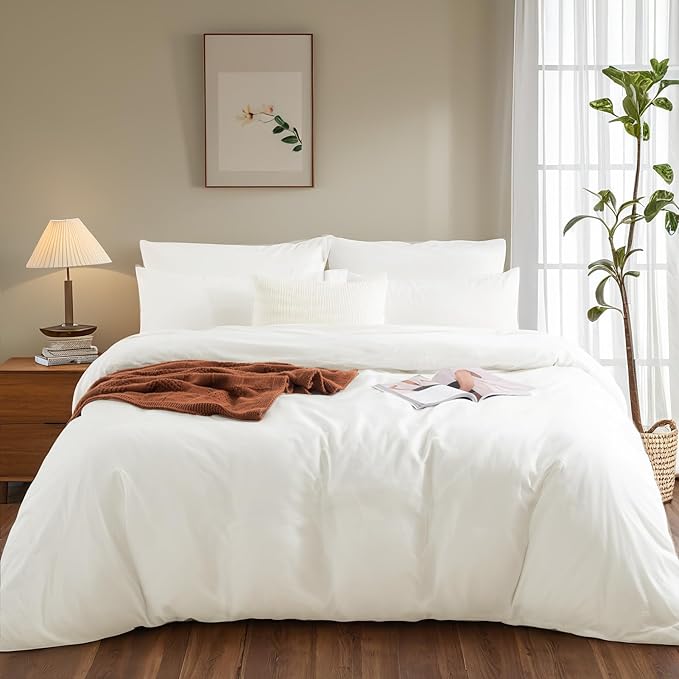 NEXHOME PRO Full Duvet Cover Set – 100% Certified Organic Cotton - Image 2