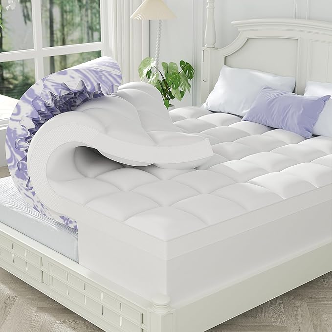 ChiXpace Dual Layer 5 Inch Memory Foam Mattress Topper Full by ChiXpace