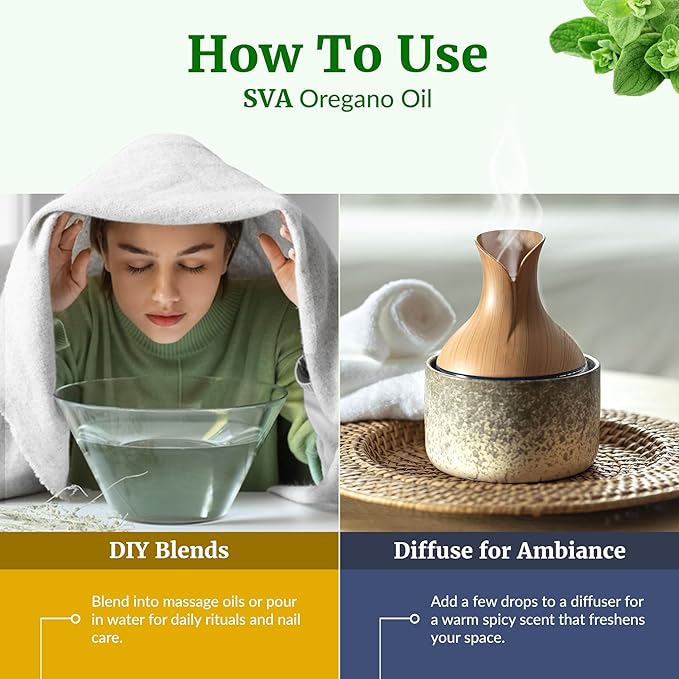 SVA Oregano Essential Oil – 1 Fl Oz – 100% Natural Oregano Oil - Image 7
