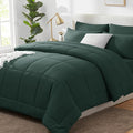 CozyLux Full Size Comforter Sets Forest Green, 7 Pieces Bed in a Bag, All by CozyLux