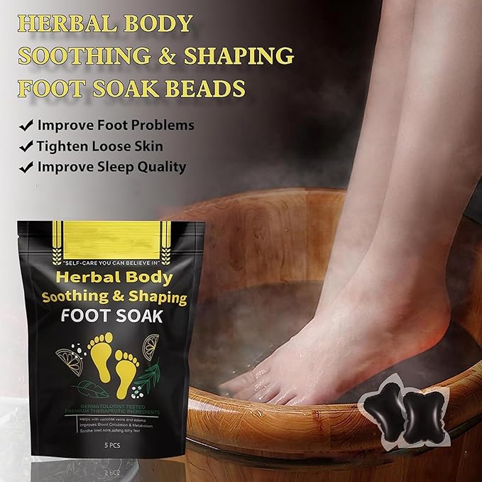 25Pcs Herbal Detox Cleansing Foot Soak Beads, Herbal Detox and Shaping Foot - Image 2
