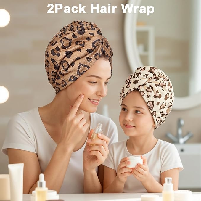 Unicorn Castle Microfiber Hair Towel - Image 3